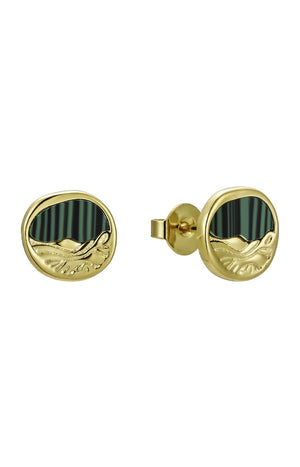 Boucles d'oreilles Bobby - Laiton doré à l'or fin 18k