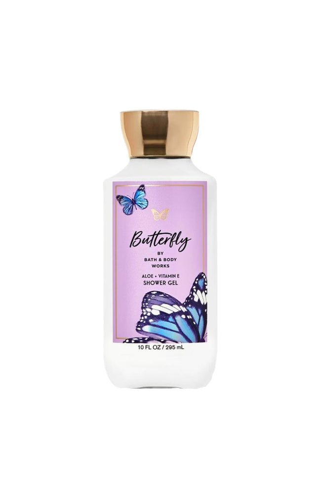 Gel douche - Butterfly - Framboise & iris - 295 ml