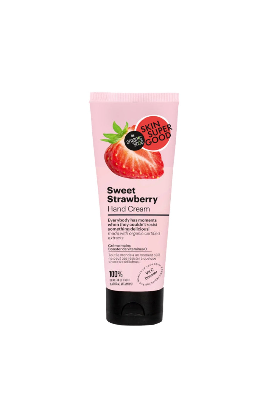 Crème mains booster de vitamines C - Fraise - 75 ml