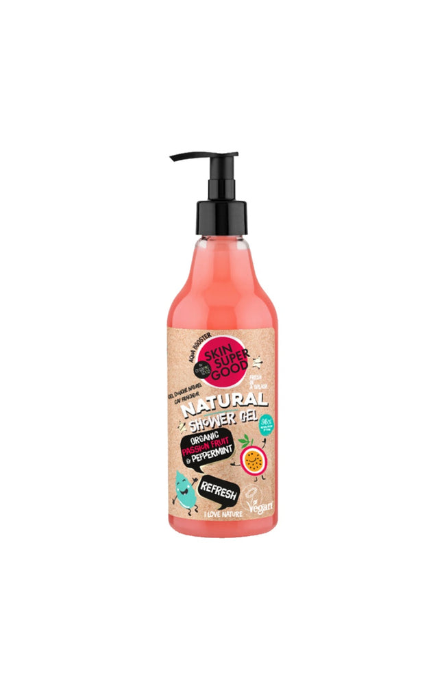 Gel douche - Fruit de la passion & menthe poivrée - 500 ml
