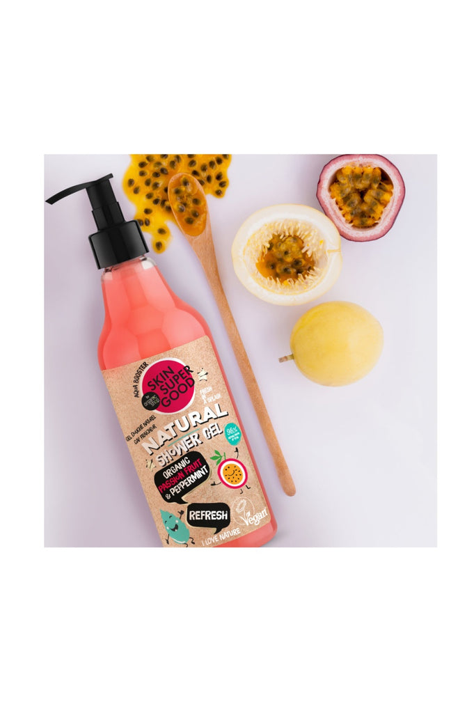 Gel douche - Fruit de la passion & menthe poivrée - 500 ml