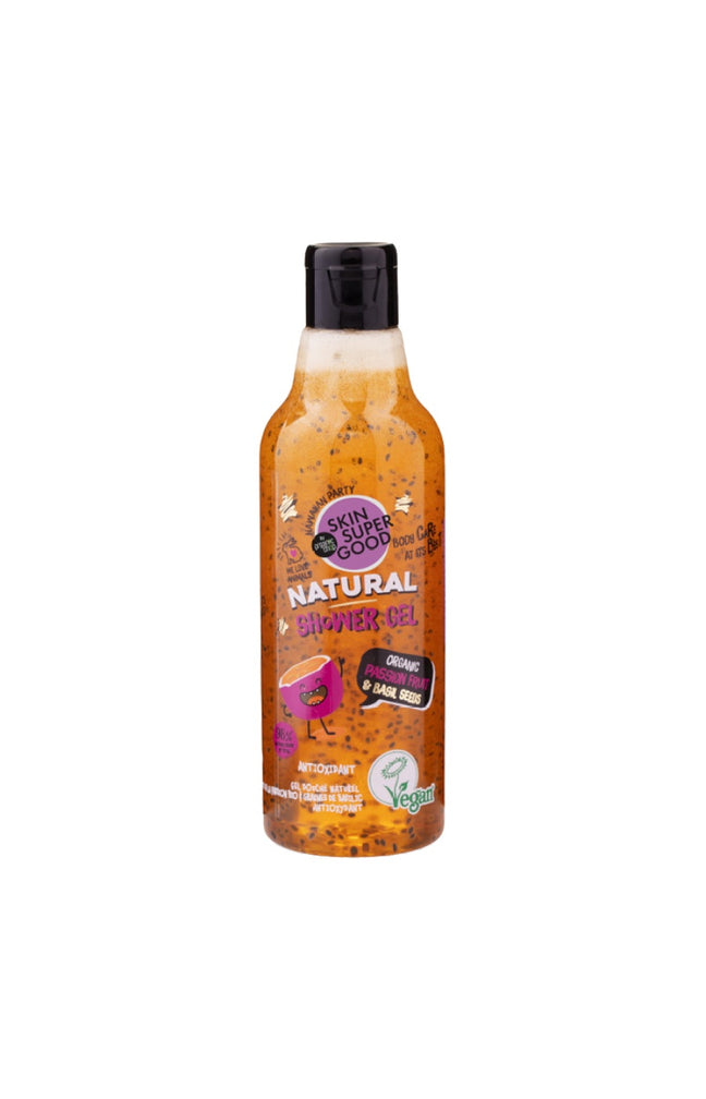 Gel douche antioxydant - Passion & graines de basilic - 250 ml
