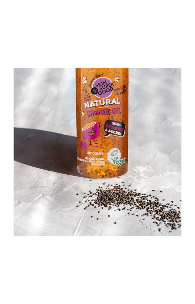Gel douche antioxydant - Passion & graines de basilic - 250 ml