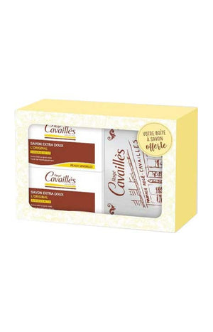 Rogé Cavaillès - Coffret de savons solides & boite à savon - L'original - 2 x 250 g