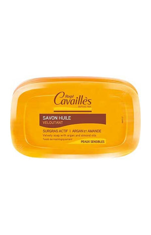 Rogé Cavaillès - Savons solides nourrissants - Huile d'argan & huile d'amande douce - 3 x 115 g