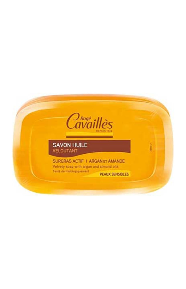 Rogé Cavaillès - Savon solide nourrissant - Huile d'argan & huile d'amande douce - 115 g