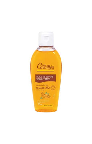 Rogé Cavaillès - Huile de douche veloutante - Amande bio - Peaux sensibles - 75 ml