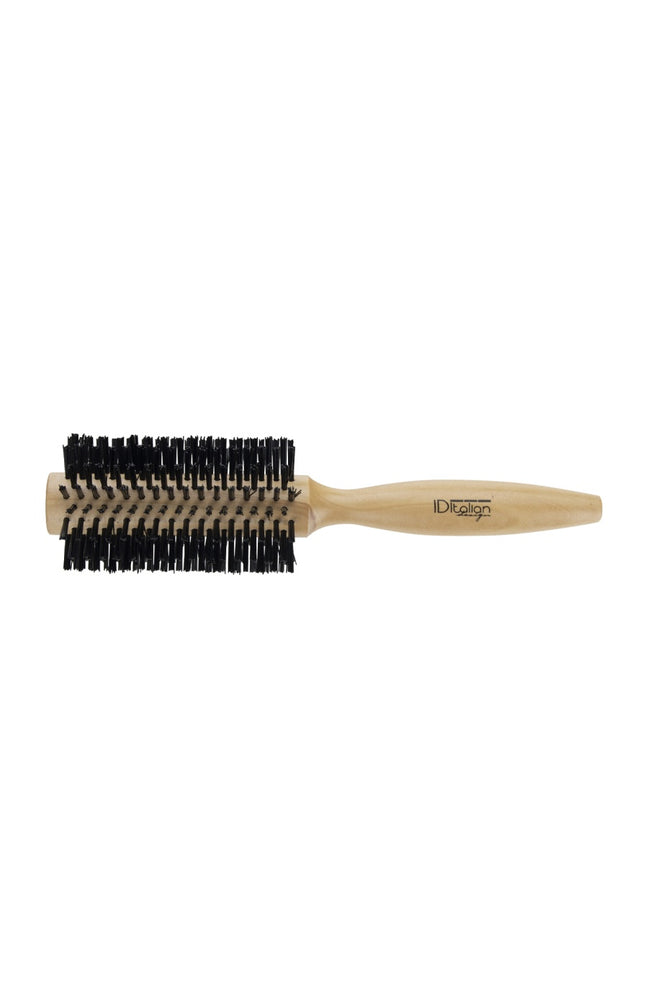 Brosse à cheveux ronde en bois - 26 mm