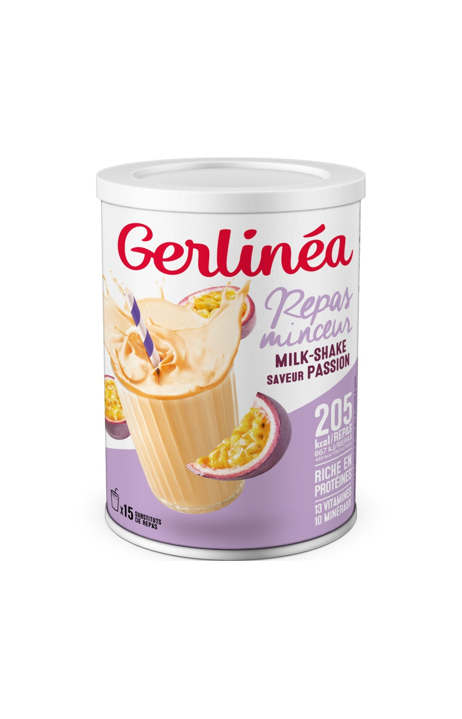 Milk-shake minceur - Fruit de la passion - 436 g