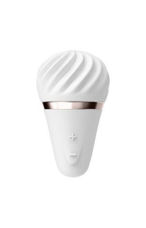 Stimulateur clitoridien - Little Wand - 15 modes - Blanc