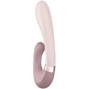 Vibromasseur point G & stimulateur clitoridien - Heat Wave - Mauve