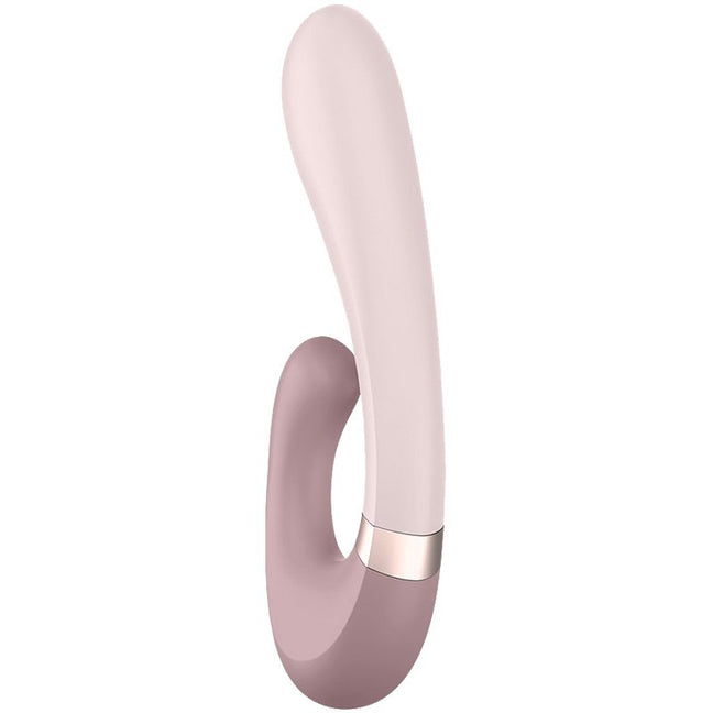 Vibromasseur point G & stimulateur clitoridien - Heat Wave - Mauve