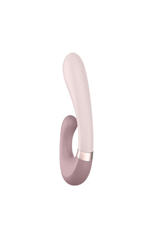 Vibromasseur point G & stimulateur clitoridien - Heat Wave - Mauve
