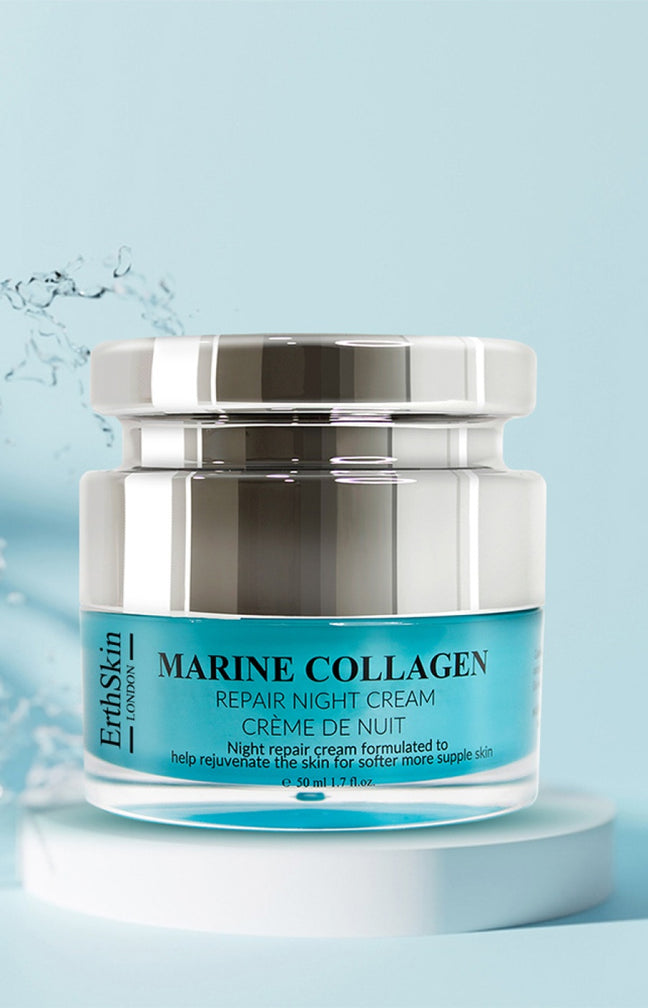 Crème de nuit - Collagène marin - Visage