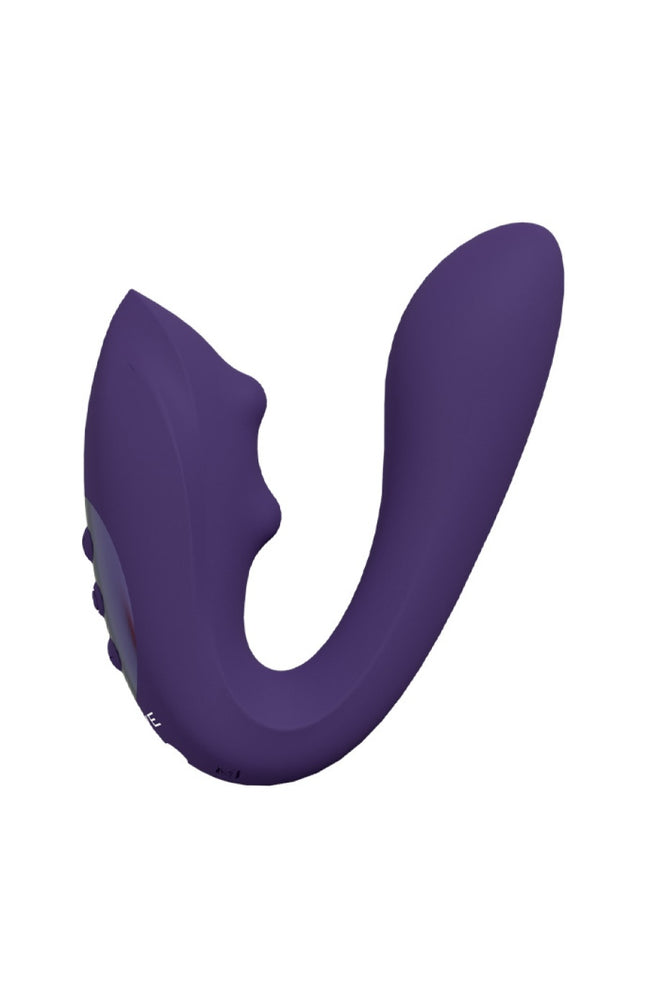 Vibromasseur & stimulateur de clitoris - Yuki - Violet