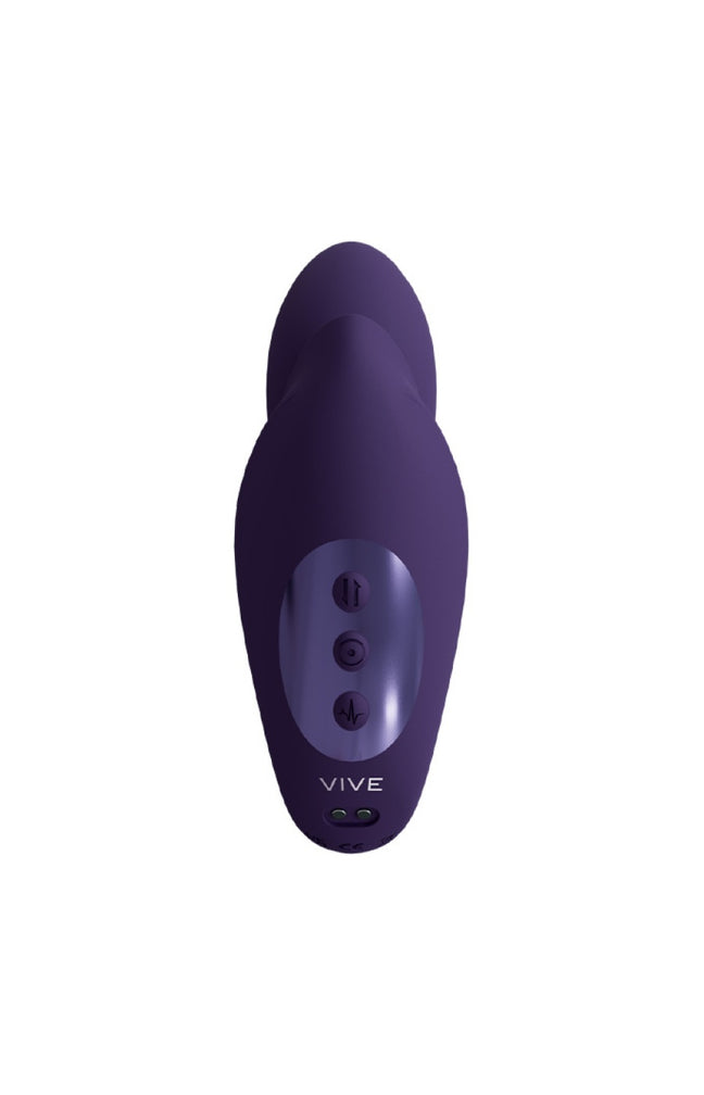 Vibromasseur & stimulateur de clitoris - Yuki - Violet