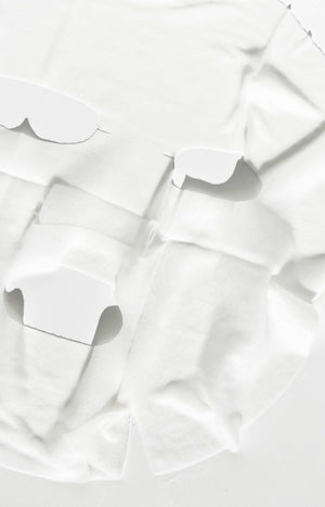 Masques en tissu hydratants - Acide hyaluronique - Visage - 3 unités