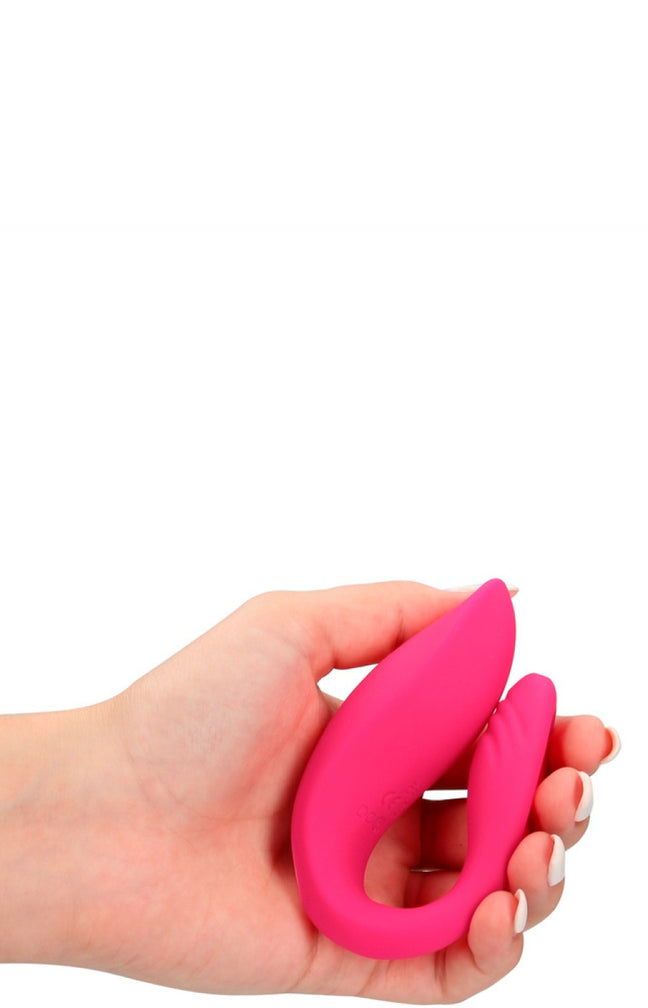 Vibromasseur de couple télécommandé - Rose