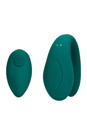 Vibromasseur de couple télécommandé - Bleu