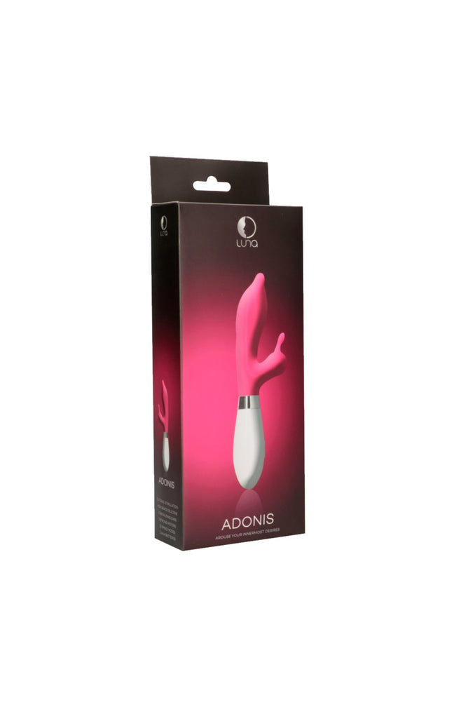 Vibromasseur rabbit - Adonis - Rose