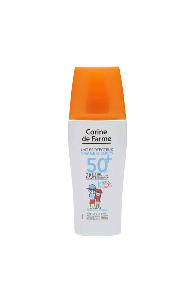 Lait protecteur SPF 50 - Enfant - Monoï - Visage & corps - 150 ml
