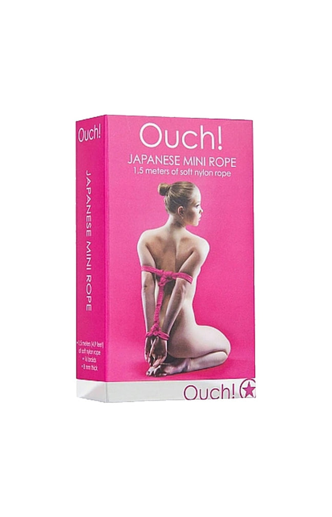 Corde de bondage japonaise - 1,5 m - Rose