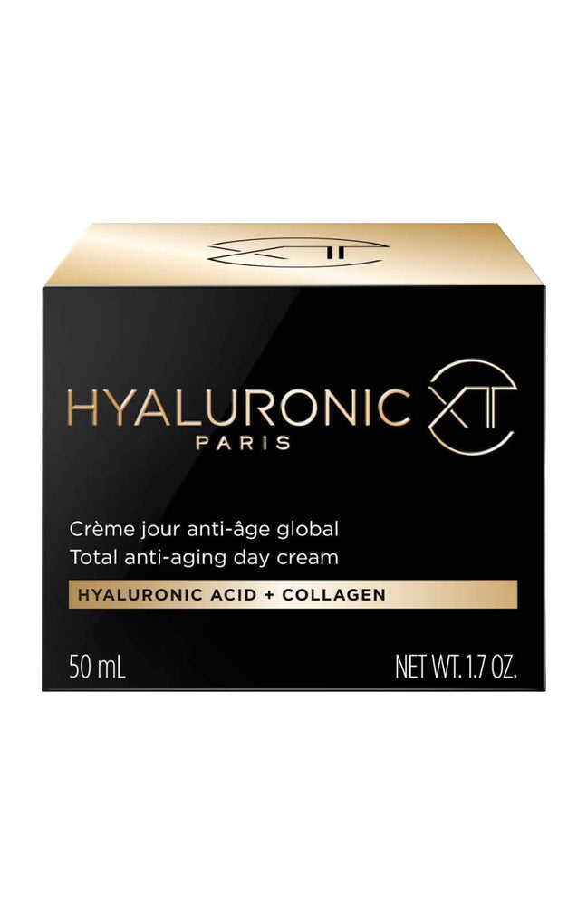 Crème de jour anti-âge - Acide hyaluronique & collagène marin - Visage