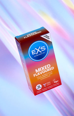 Préservatifs saveurs mixtes - 12 unités