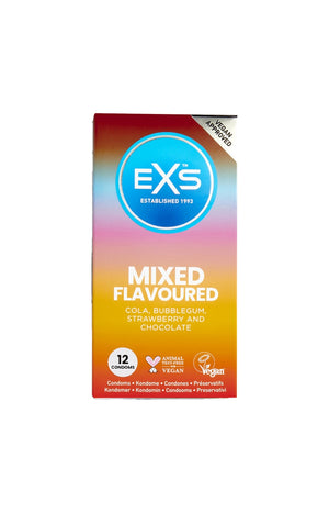 Préservatifs saveurs mixtes - 12 unités