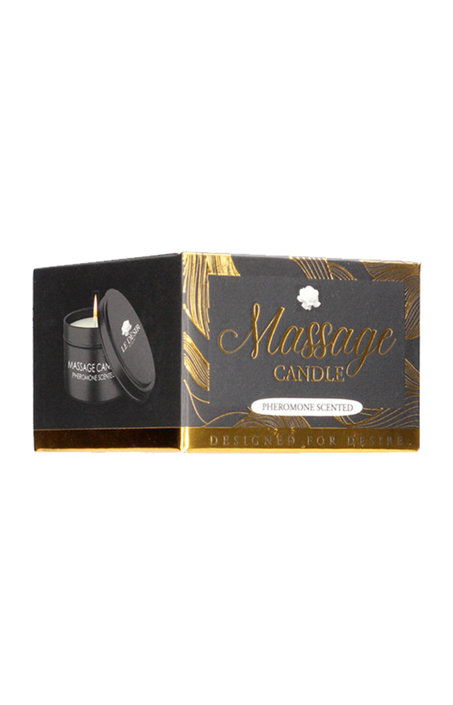 Bougie de massage parfumée - Phéromones - 100 g