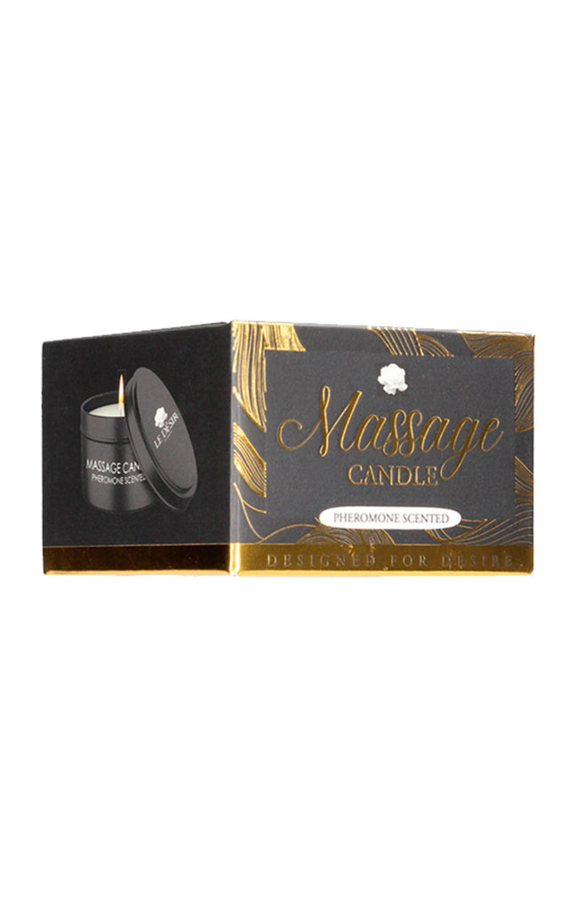 Bougie de massage parfumée - Phéromones - 100 g
