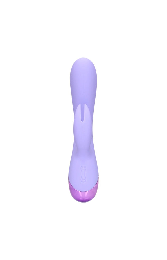 Smooth Silicone Rabbit Vibrator - Digital Lavender