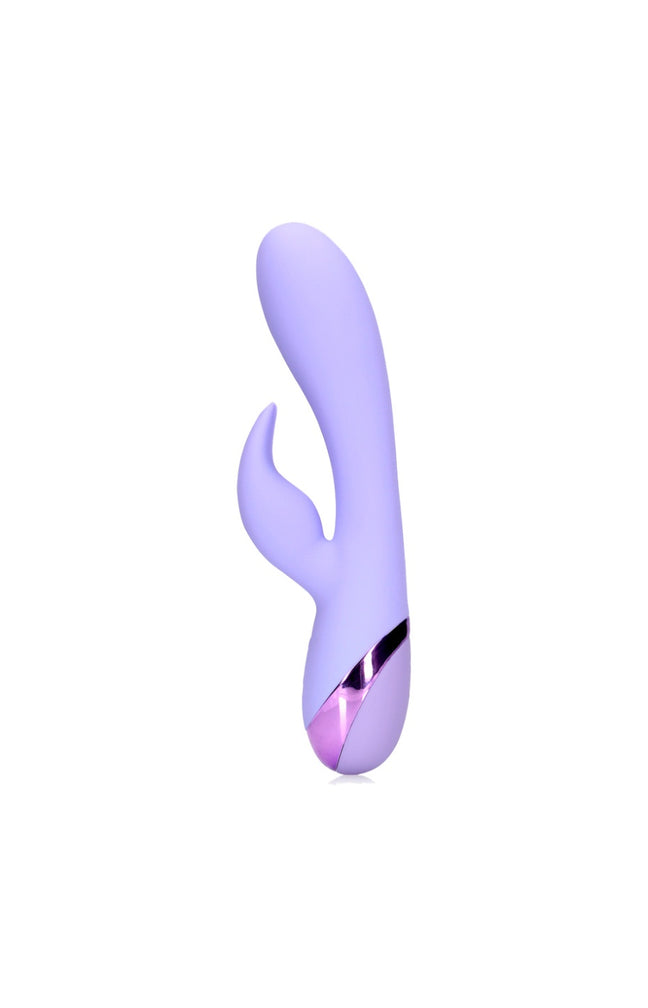 Smooth Silicone Rabbit Vibrator - Digital Lavender