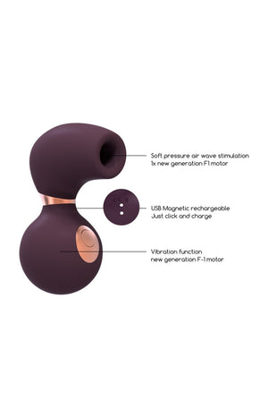 Stimulateur de clitoris - Irresistible Invincible - Violet