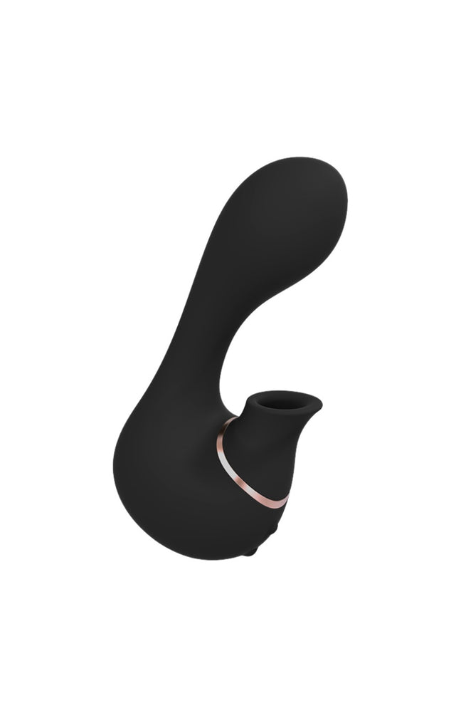 Vibromasseur point G & stimulateur de clitoris - Mythical - Noir