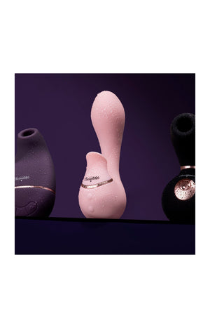 Vibromasseur point G & stimulateur de clitoris - Mythical - Rose