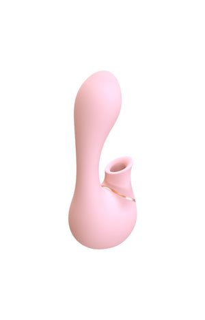 Vibromasseur point G & stimulateur de clitoris - Mythical - Rose