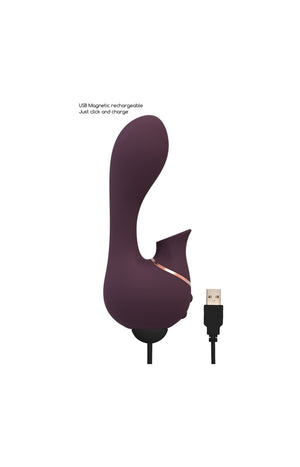 Vibromasseur point G & stimulateur de clitoris - Mythical - Violet