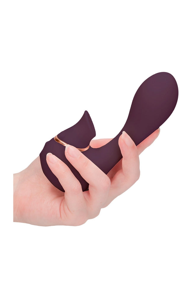 Vibromasseur point G & stimulateur de clitoris - Mythical - Violet