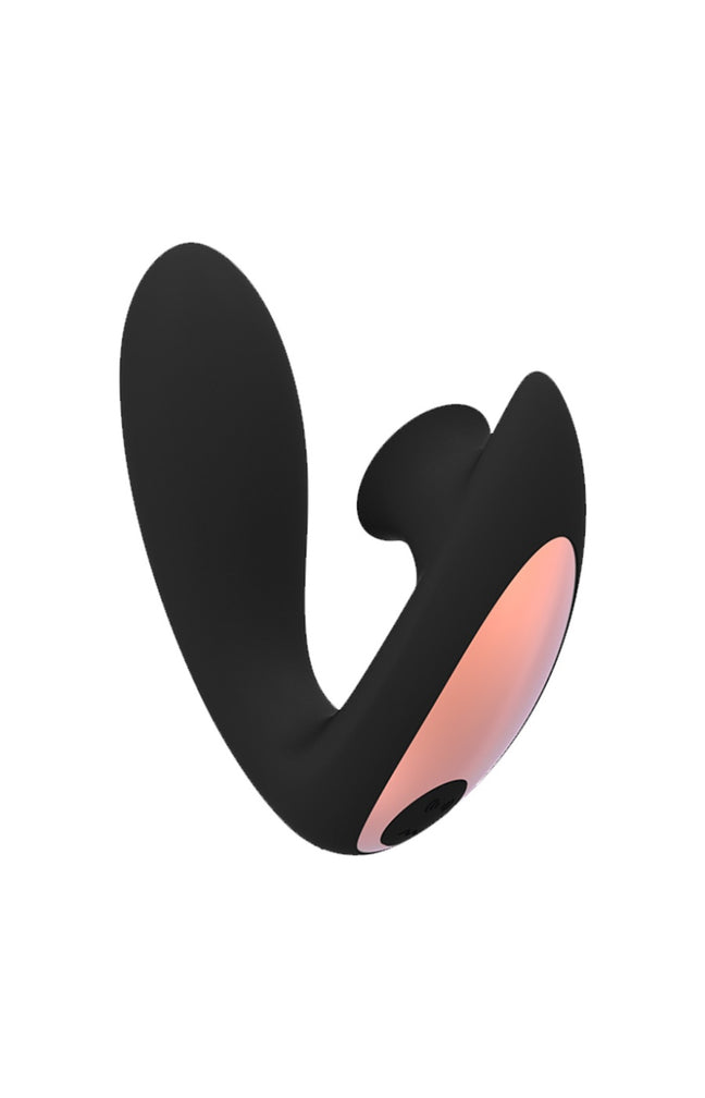 Vibromasseur point G & stimulateur de clitoris - Desirable - Noir