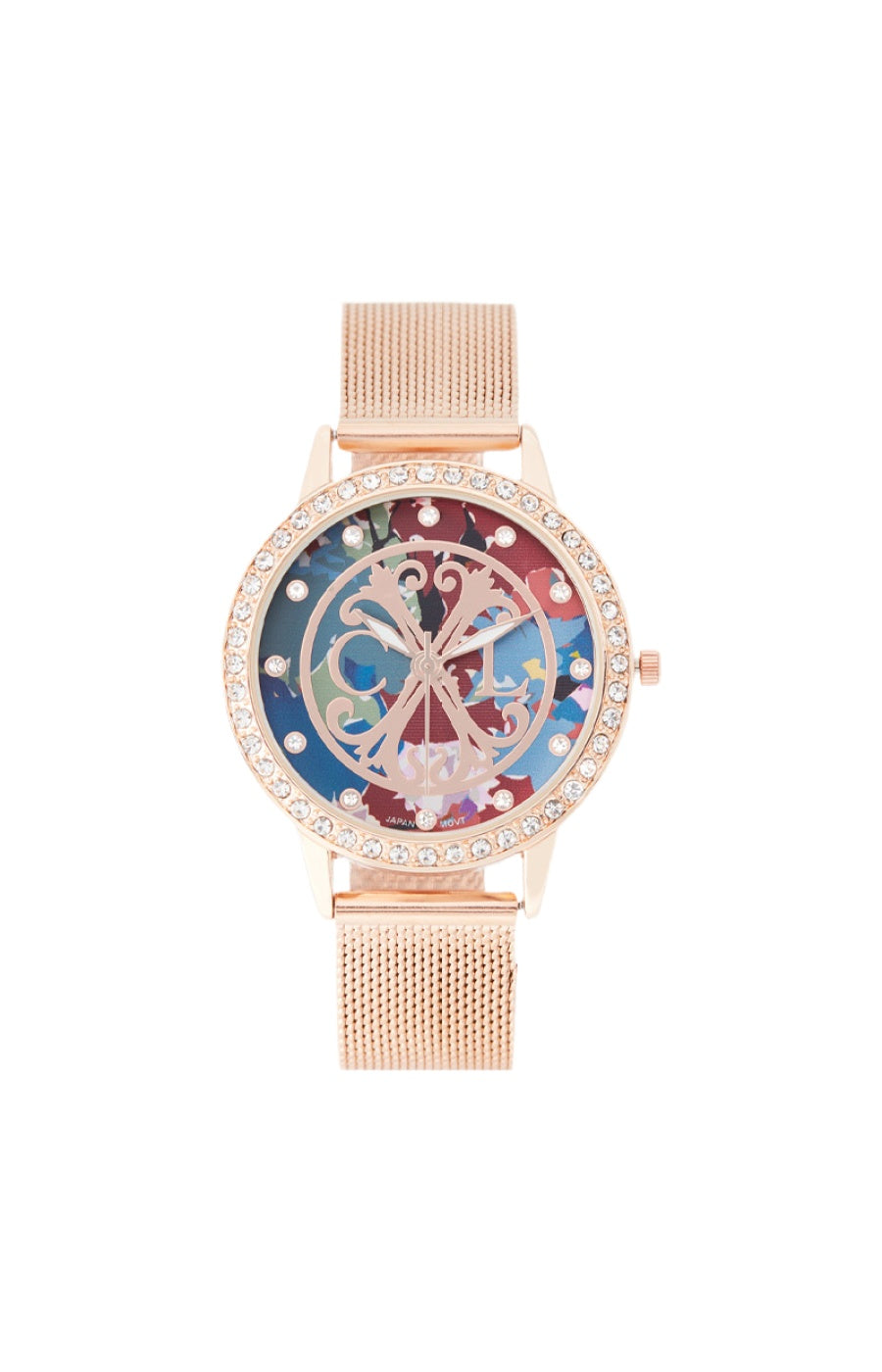 Montre à quartz - Alliage - Doré rose
