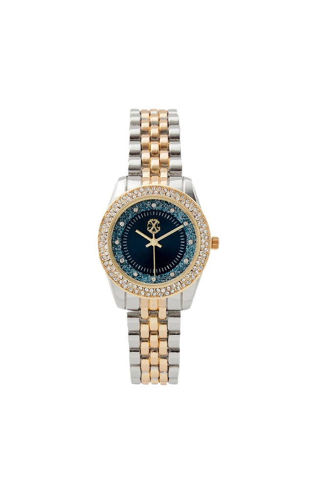 Montre à quartz - Alliage - Doré & argenté