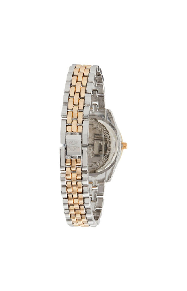 Montre à quartz - Alliage - Doré & argenté