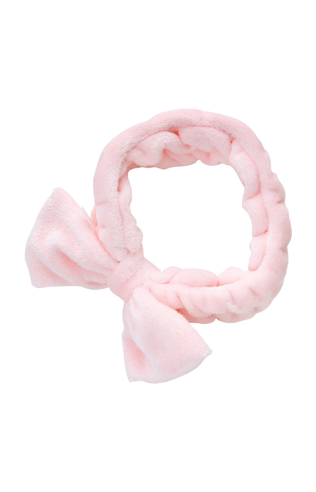 Bandeau soins à nœud - Cheveux - Rose