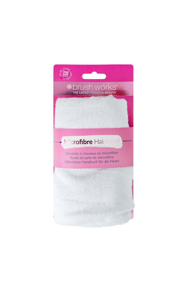 Serviette microfibre pour cheveux-Rose clair