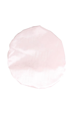 Bonnet de douche en satin - Rose