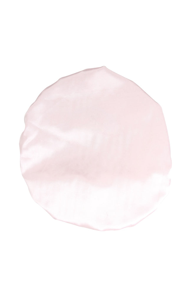 Bonnet de douche en satin - Rose