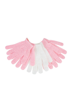 Brushworks Exfoliating Gloves (Pack of 3)