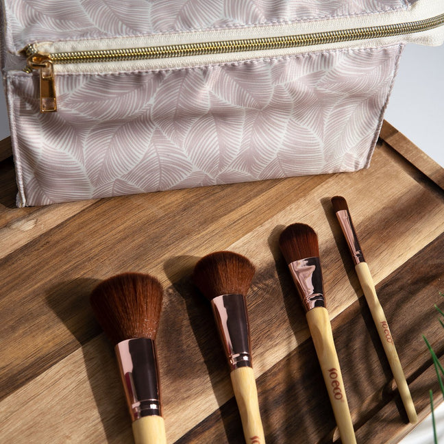 Kit pinceaux & trousse de voyage - 4 produits