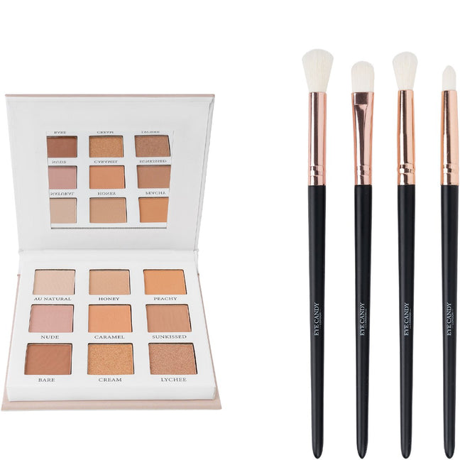 Kit pinceaux & palette - Eye Candy Enhancing - 5 produits